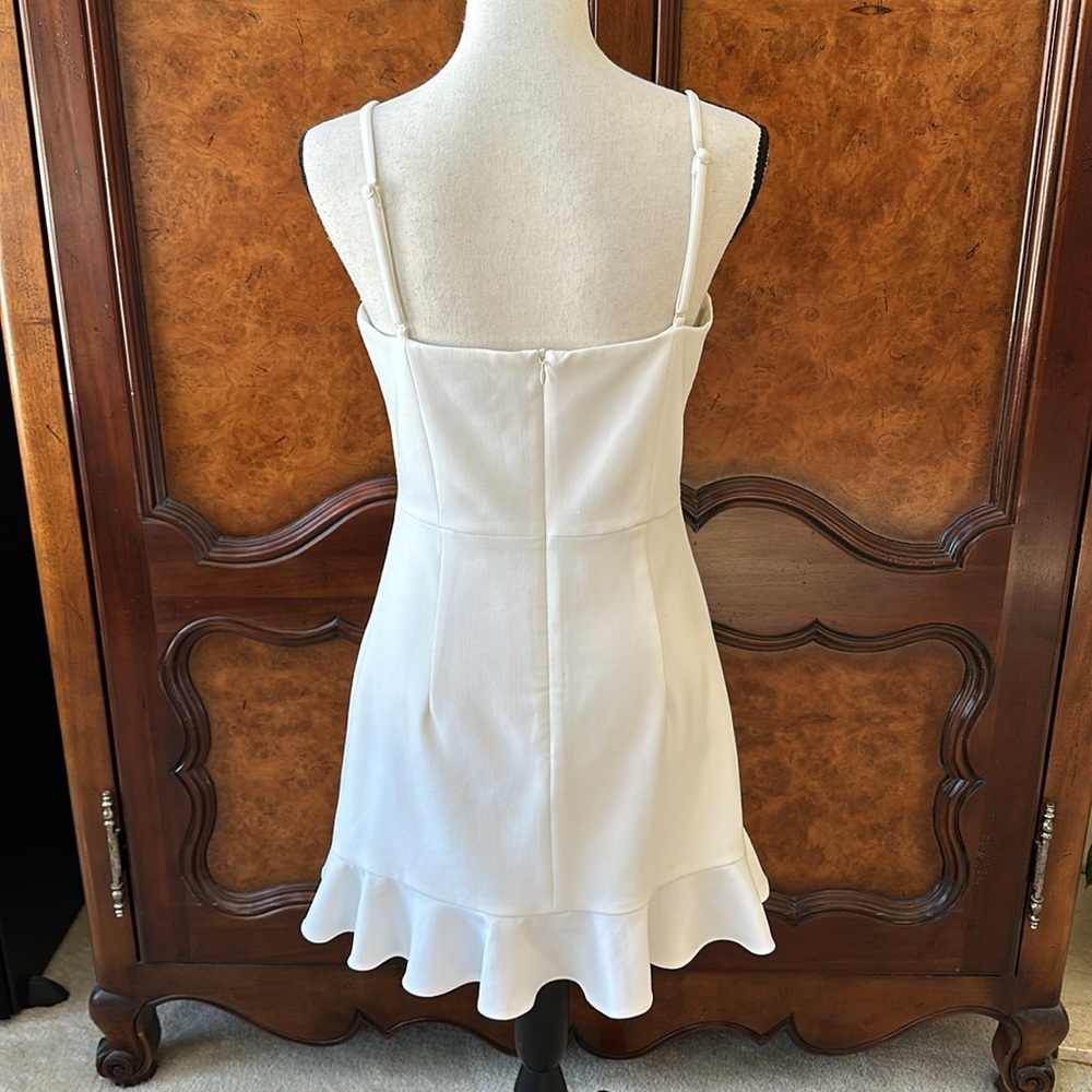 French Connection Ruffle Fit & Flare Mini Dress - Picture 6 of 13
